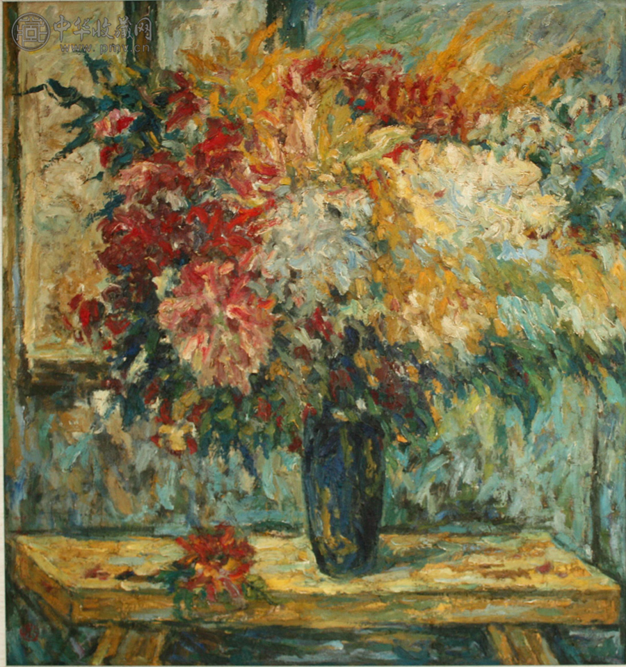 卫天霖(1898.8-1977) 静物油画
