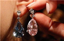 天价钻石耳环即将拍卖 估价数千万美元