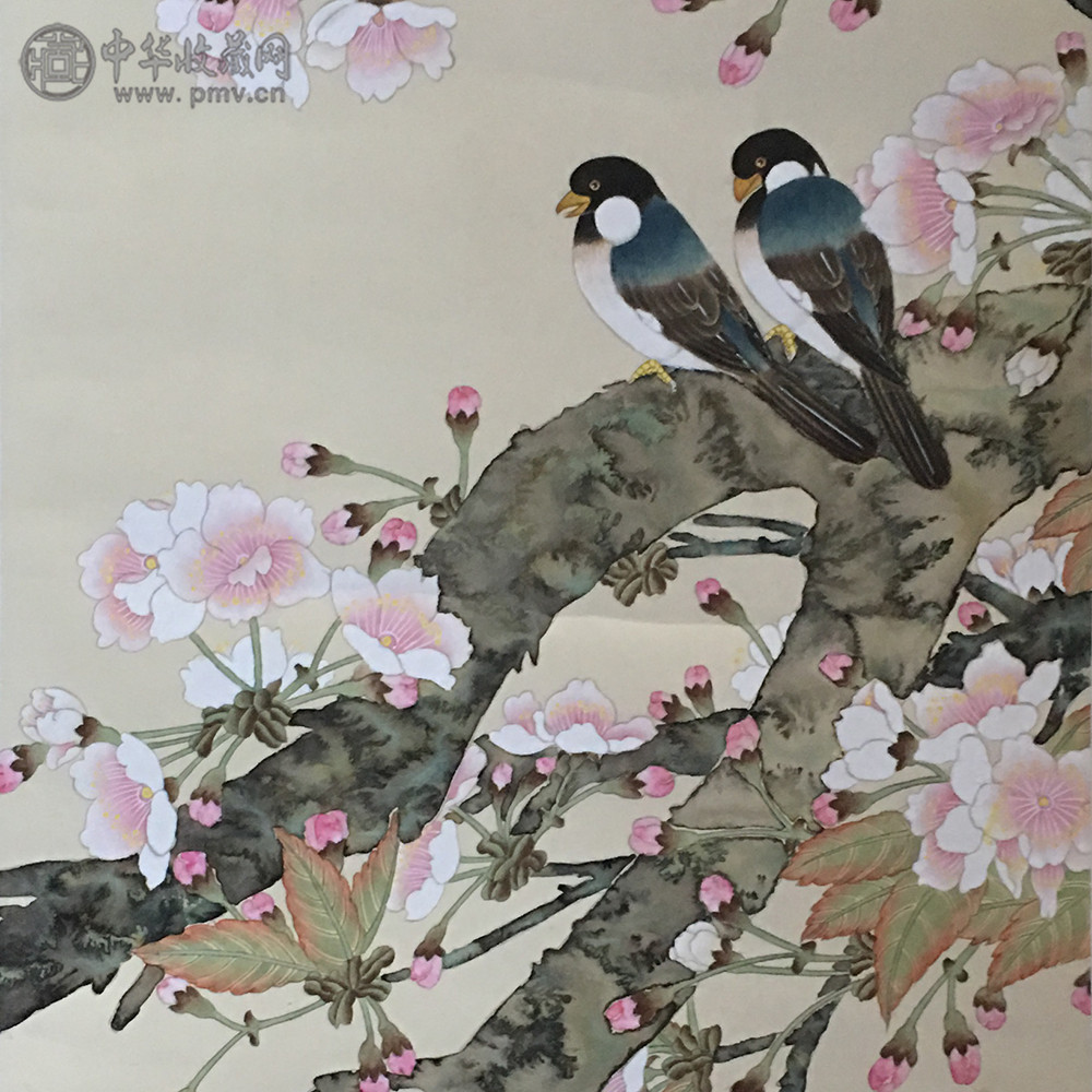 喻继高工笔花945x395cm
