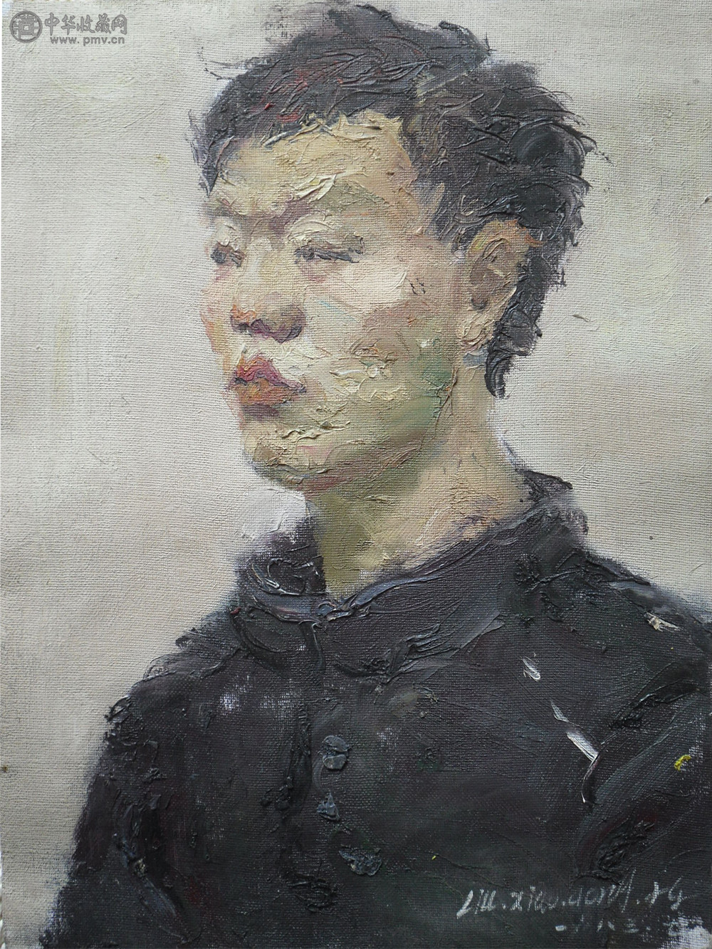 刘小东《人物油画4》40x30cm 