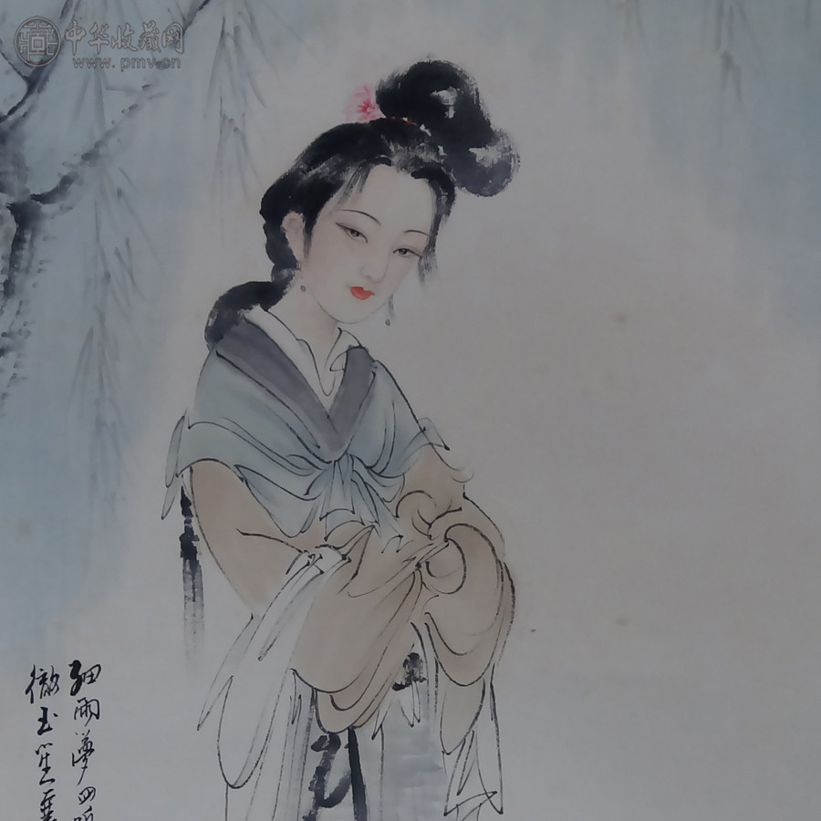 白伯骅-仕女图42x91cn-1