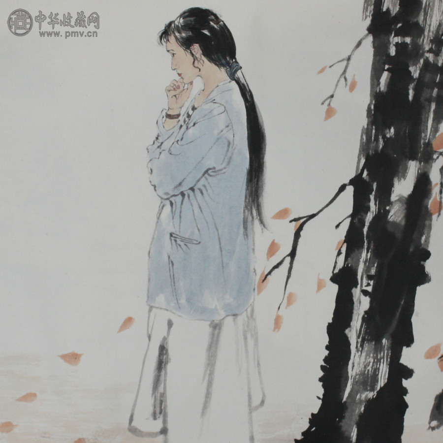 何家英-人物-68x68cm-1