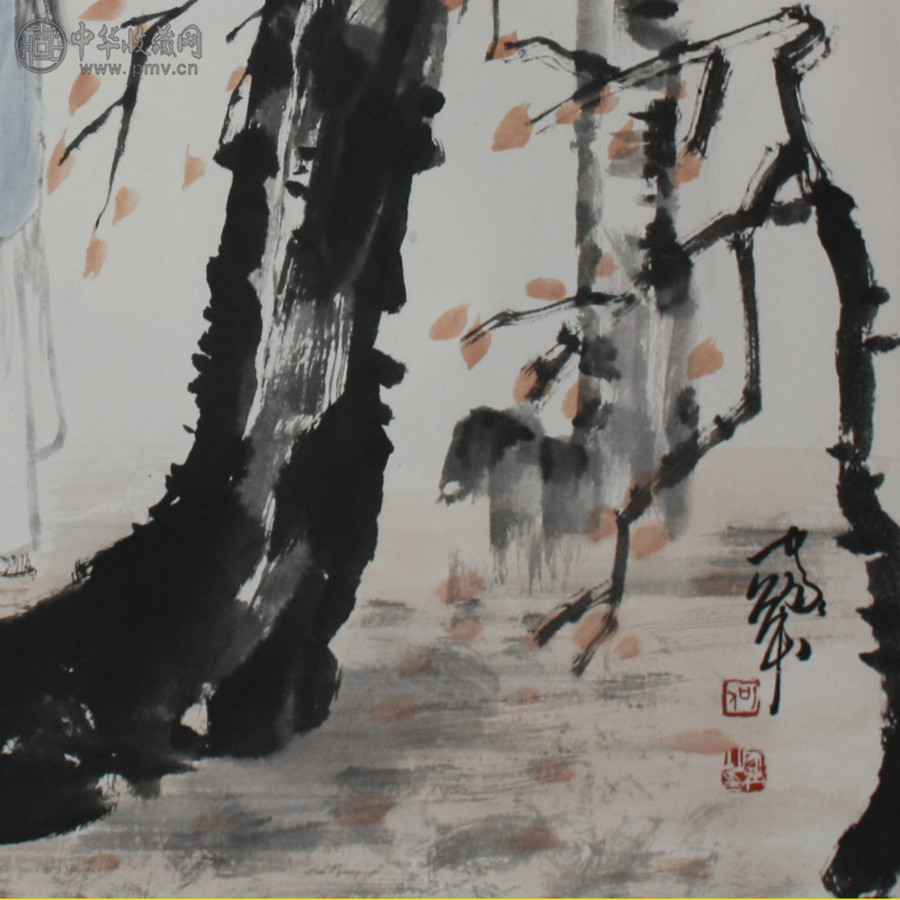 何家英-人物-68x68cm-2