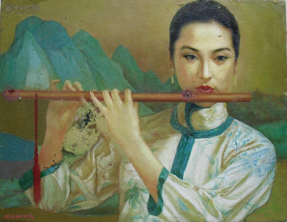 潘鸿海《油画》56x43cm 