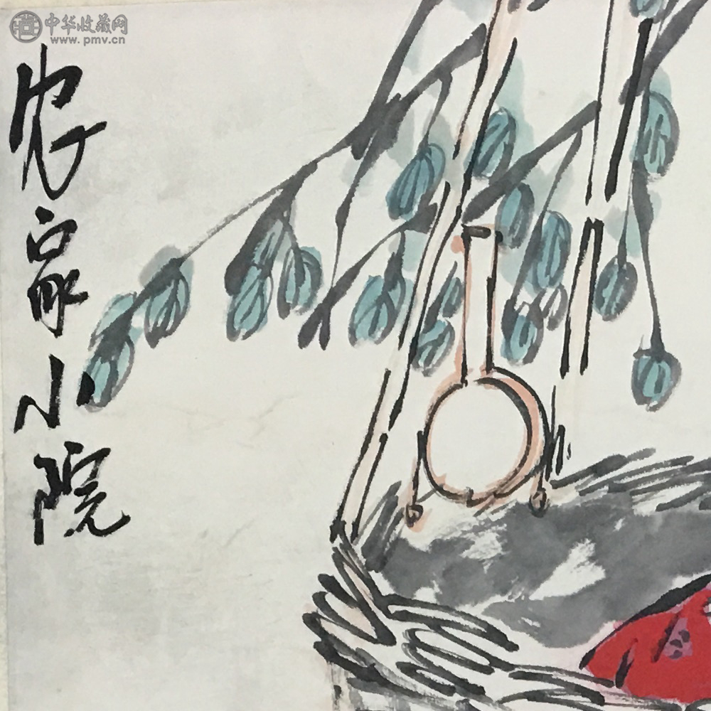 史国良《农家乐园》68x68cm 3