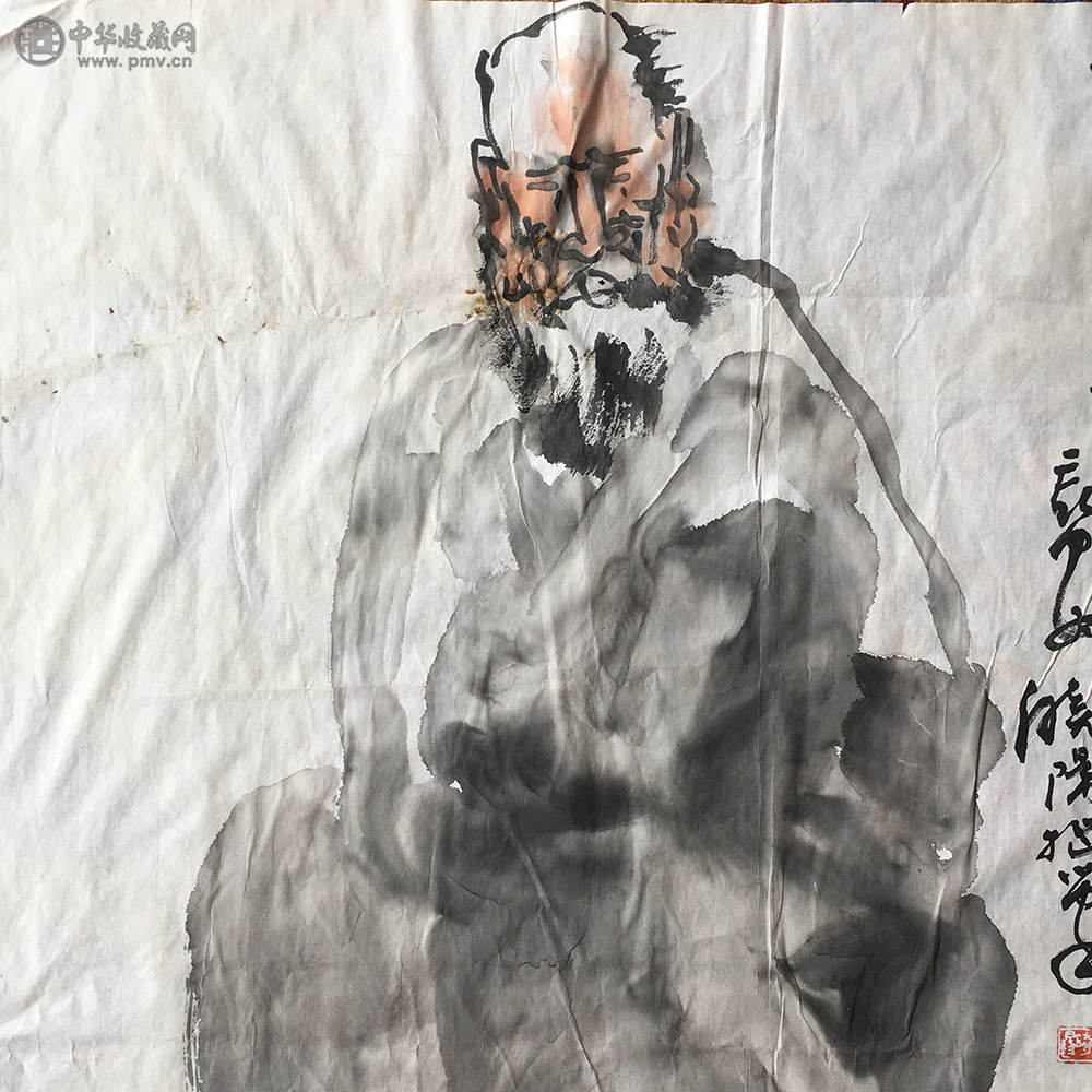 杨晓阳《人物》68x68cm 2