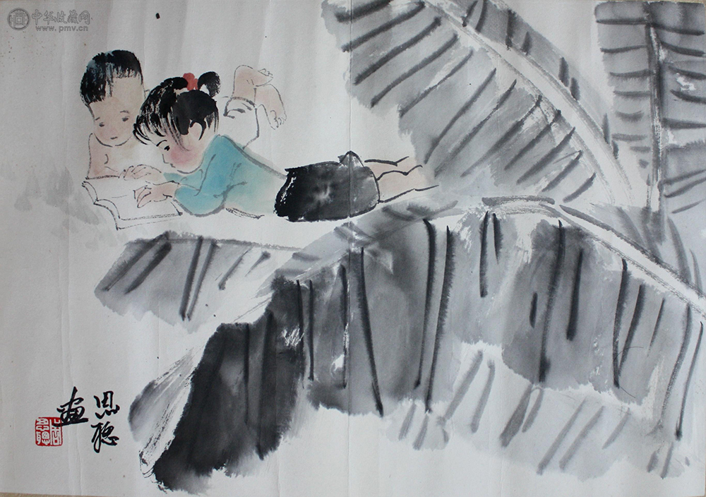 周思聪《人物》32x46cm 1