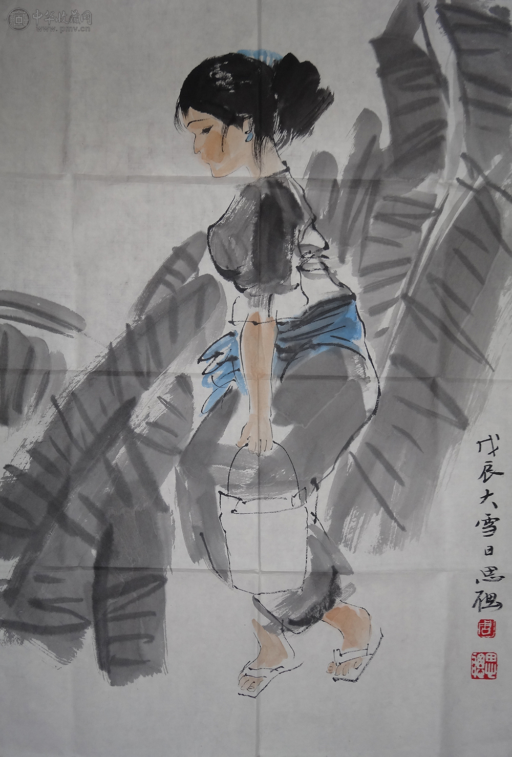 周思聪《人物》46x68cm 1