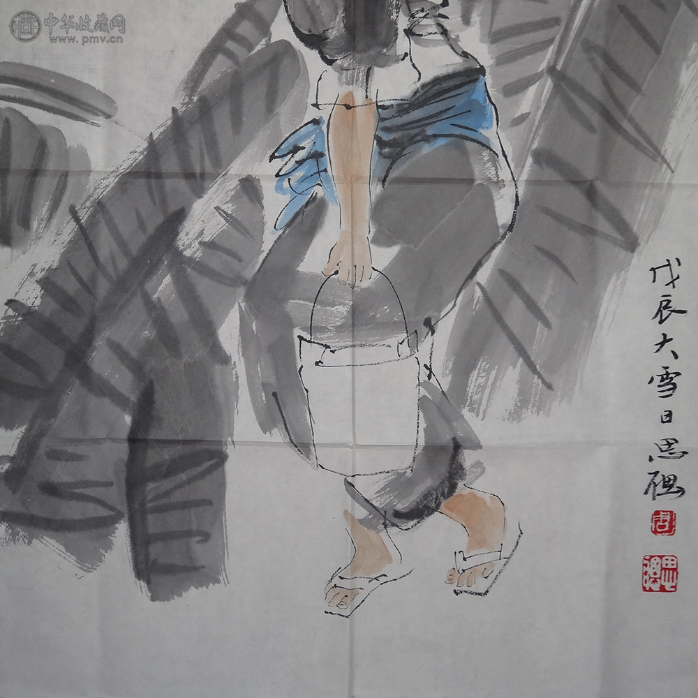 周思聪《人物》46x68cm 3