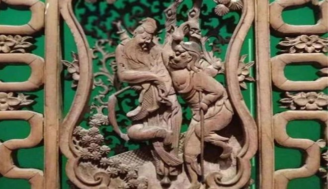 中国古代门窗上的人物雕刻艺术