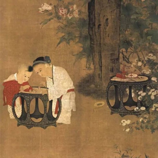 宋代苏汉臣《秋庭婴戏图》(局部).jpg