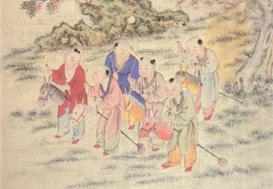 清代焦秉贞《百子团圆图》.jpg