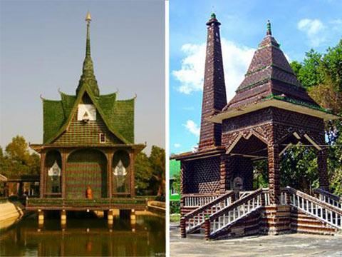 用啤酒瓶建筑寺庙.jpg