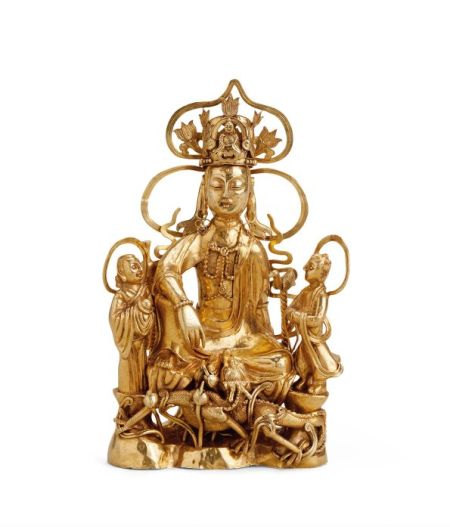 明 金观音与善财龙女像.jpg