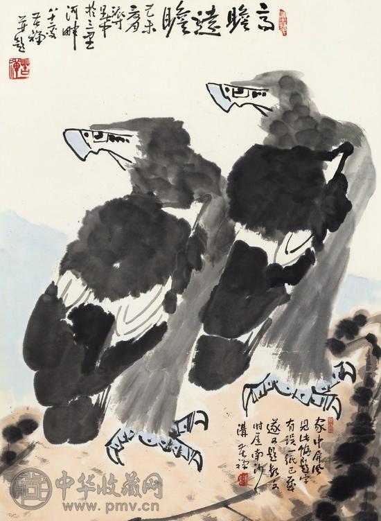 李苦禅 《高瞻远瞩》.jpg