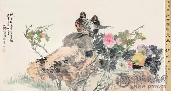 任伯年《牡丹锦鸡图》.webp.jpg