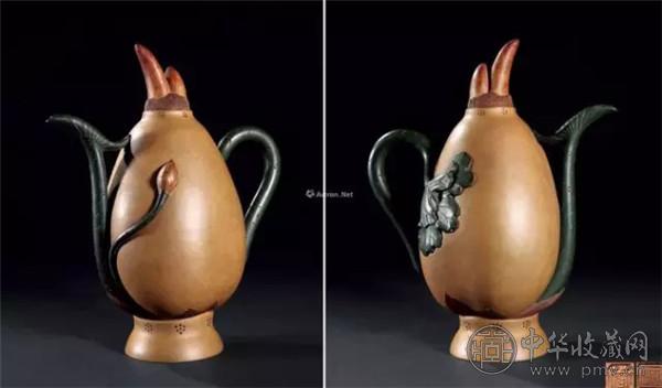 蒋蓉 白藕绿叶汲水壶.webp.jpg