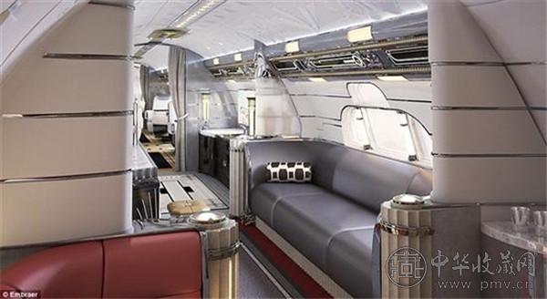巴西航空推出最壕私人飞机 内仓设计犹如艺术品 (3).jpg