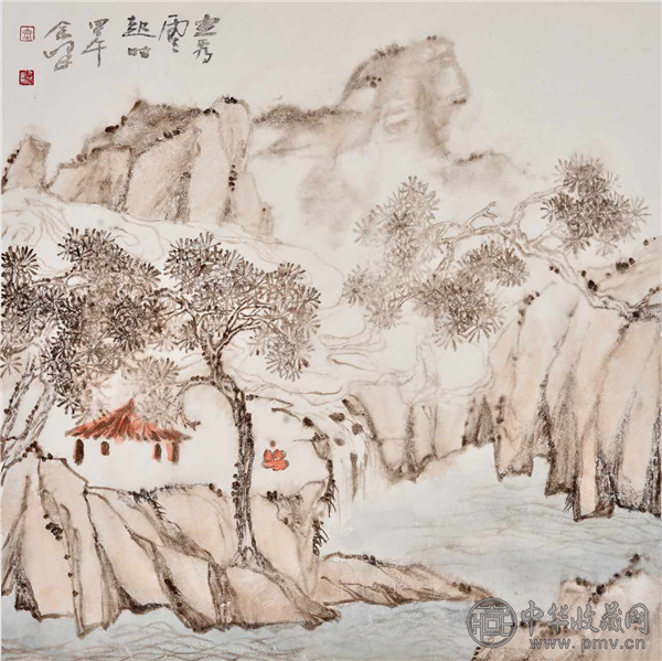 北京著名花鸟画家余峰做客中华收藏网 (4).png