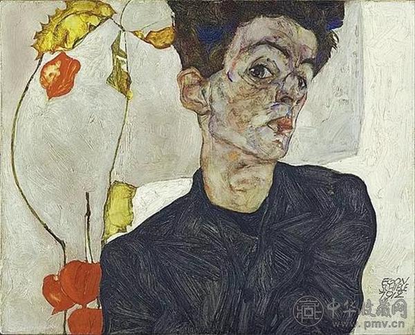 《自画像》，席勒，1912.jpg