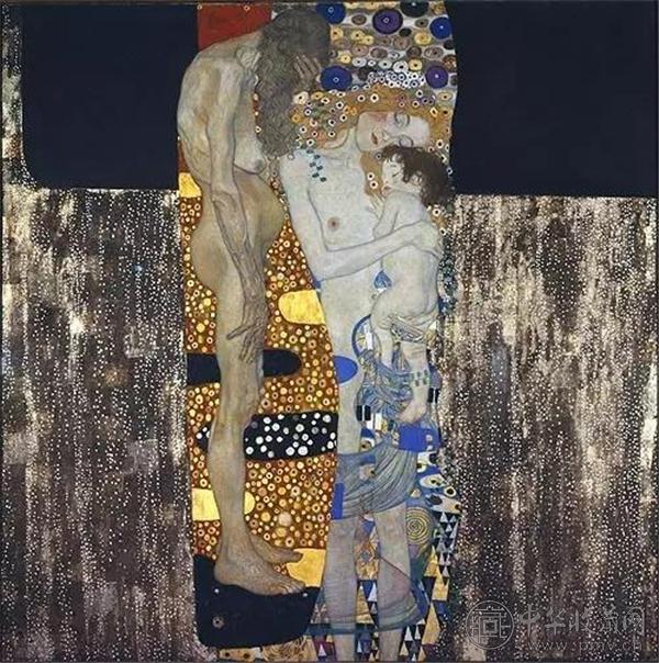 《婦女的三種年齡 》，克林姆特，1905.jpg