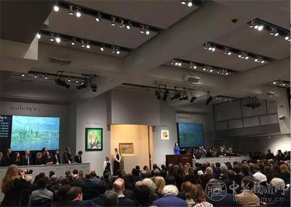 苏富比纽约印象派与现代艺术晚间拍卖现场.jpg 苏富比纽约印象派与现代艺术晚间拍卖现场.jpg