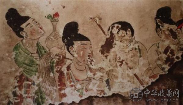 长乐公主墓壁画《四侍女图》.jpg
