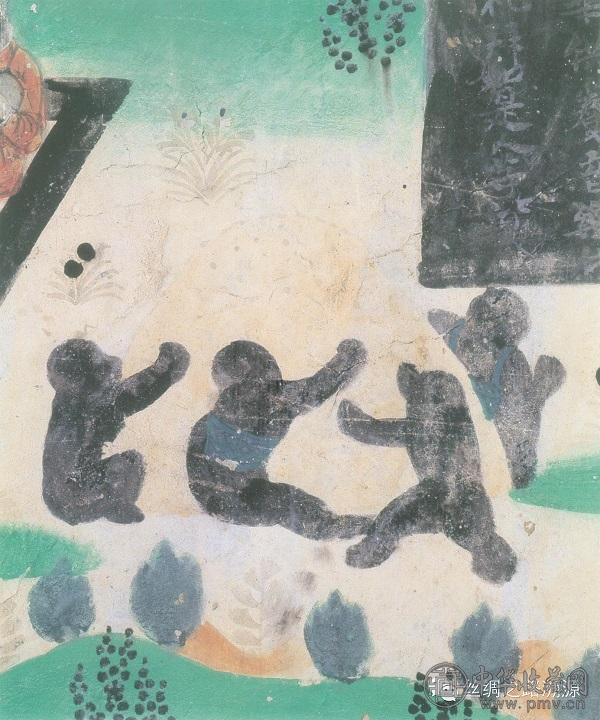 斗四莲池童子,做游戏状.jpg 斗四莲池童子,做游戏状.jpg