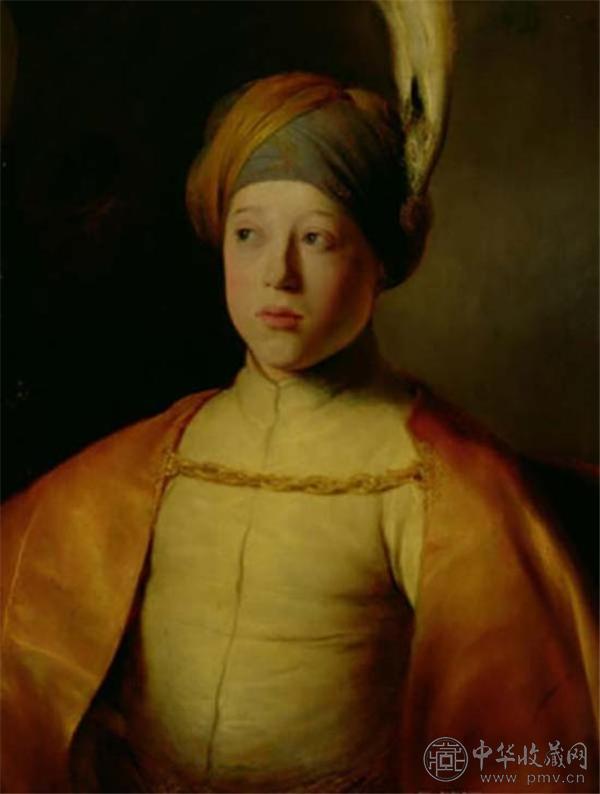 扬·列文斯，戴斗篷和头巾的男孩，1631.jpg