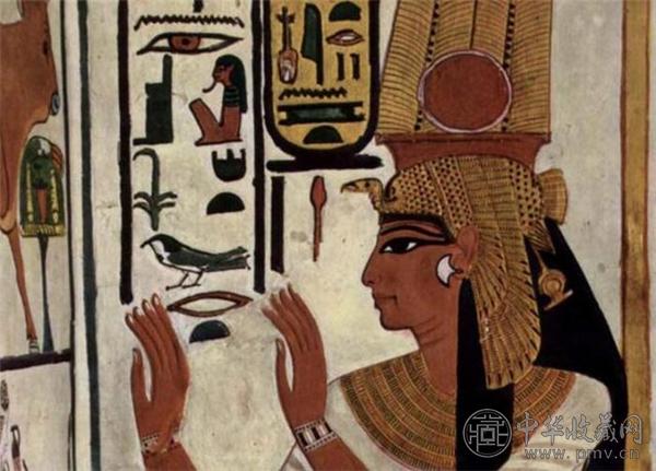 古埃及壁画中画眼线的王室.jpg
