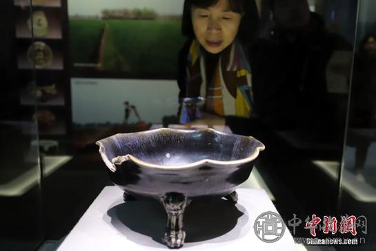 河南博物院展出鲁山段店窑陶瓷文物 保藏资讯