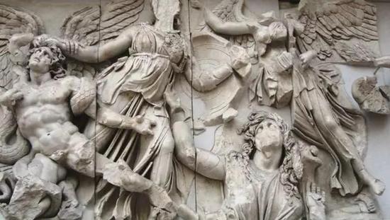 德国柏林派格蒙博物馆 雅典娜女神与巨人的战役