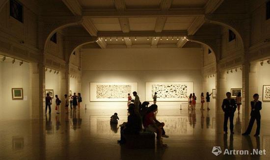上海美术馆展览现场