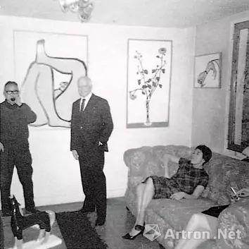 1965年，常玉在其好友勒维先生的巴黎别墅中举办最后一个展览。