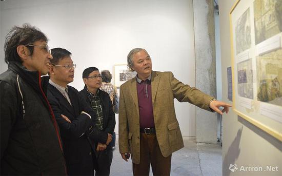 上海市美术家协会秘书长陈琪介绍连环画作品