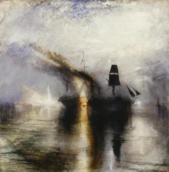 Peace - Burial at Sea，exhibited 1842