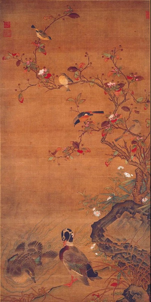 元 任仁发 《秋水凫鹥图轴》 上海博物馆提供