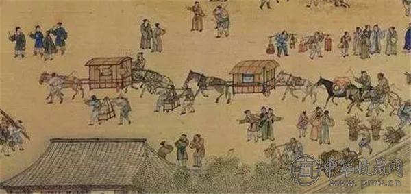 清摹本《清明上河图》中的马轿.jpg