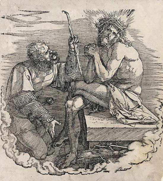 丢勒 耶稣与勇士 1496 —1510