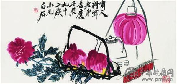 齐白石《致啸天吉庆图》.jpg