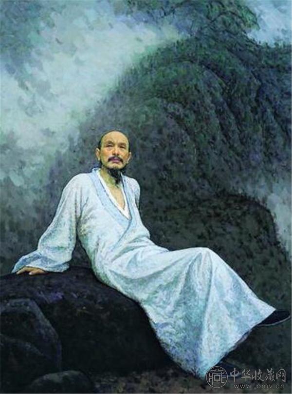 靳尚谊油画《画僧髡残 》.jpg