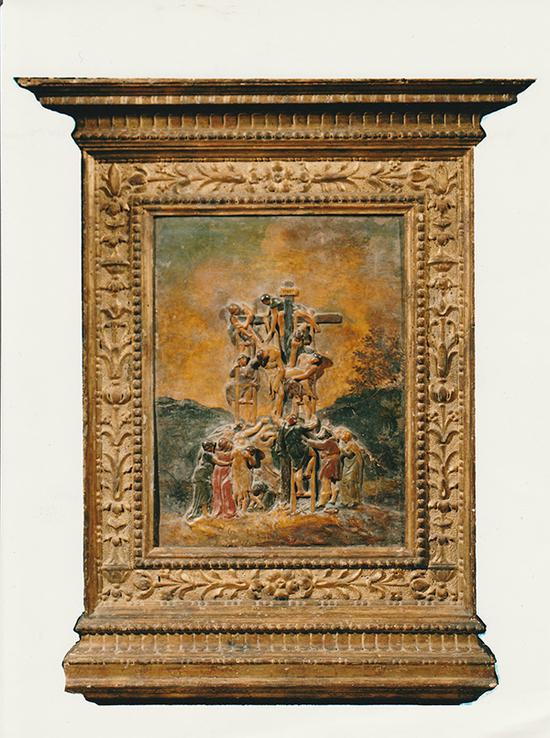 米开朗基罗·博那罗蒂 意大利 耶稣下十字架 77×45cm 彩绘灰泥 16世纪