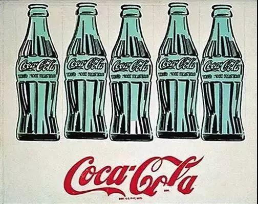 Andy Warhol为可口可乐设计的绢印版画