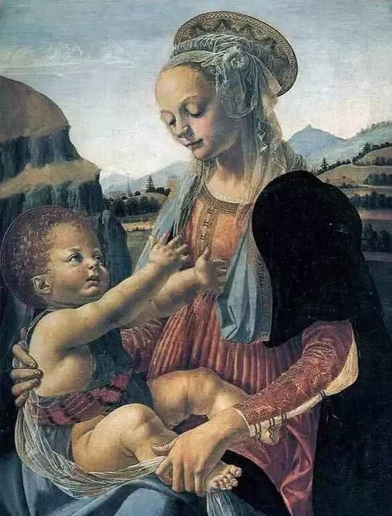 韦罗基奥 《Madonna with Child, 1466》