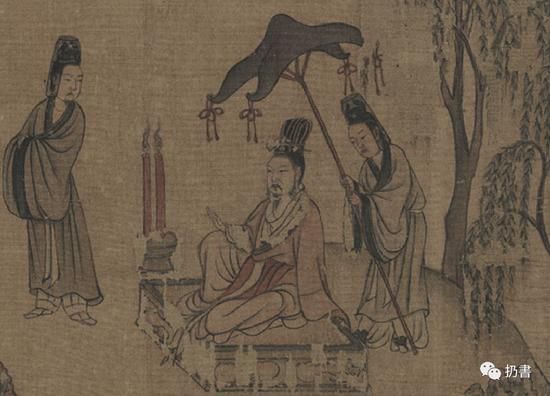 东晋 顾恺之《洛神赋图》卷（细节）