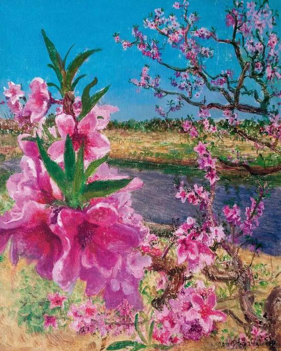 周春芽 - 《桃花》