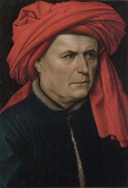 《一个男人的肖像》，1430年
