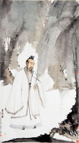 傅抱石 《金城图》  1942年作  北京荣宝斋藏