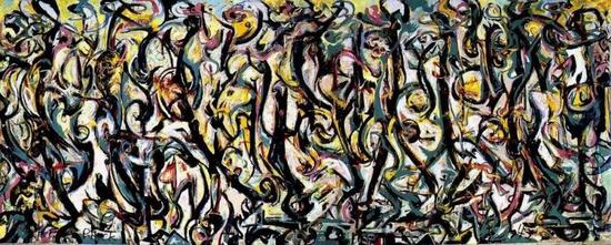 抽象表现主义画家波洛克的自我表达