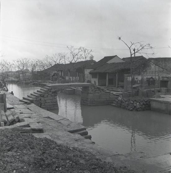 1980年，《乡景》，浙江绍兴